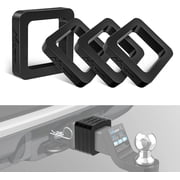 Nilight 2Inch Hitch Receiver Silencer Pad 4 Pack Reduce Rattle and Noise Between Receivers and Tow Hitches Fits for 2Inch Trailer Hitch Receiver