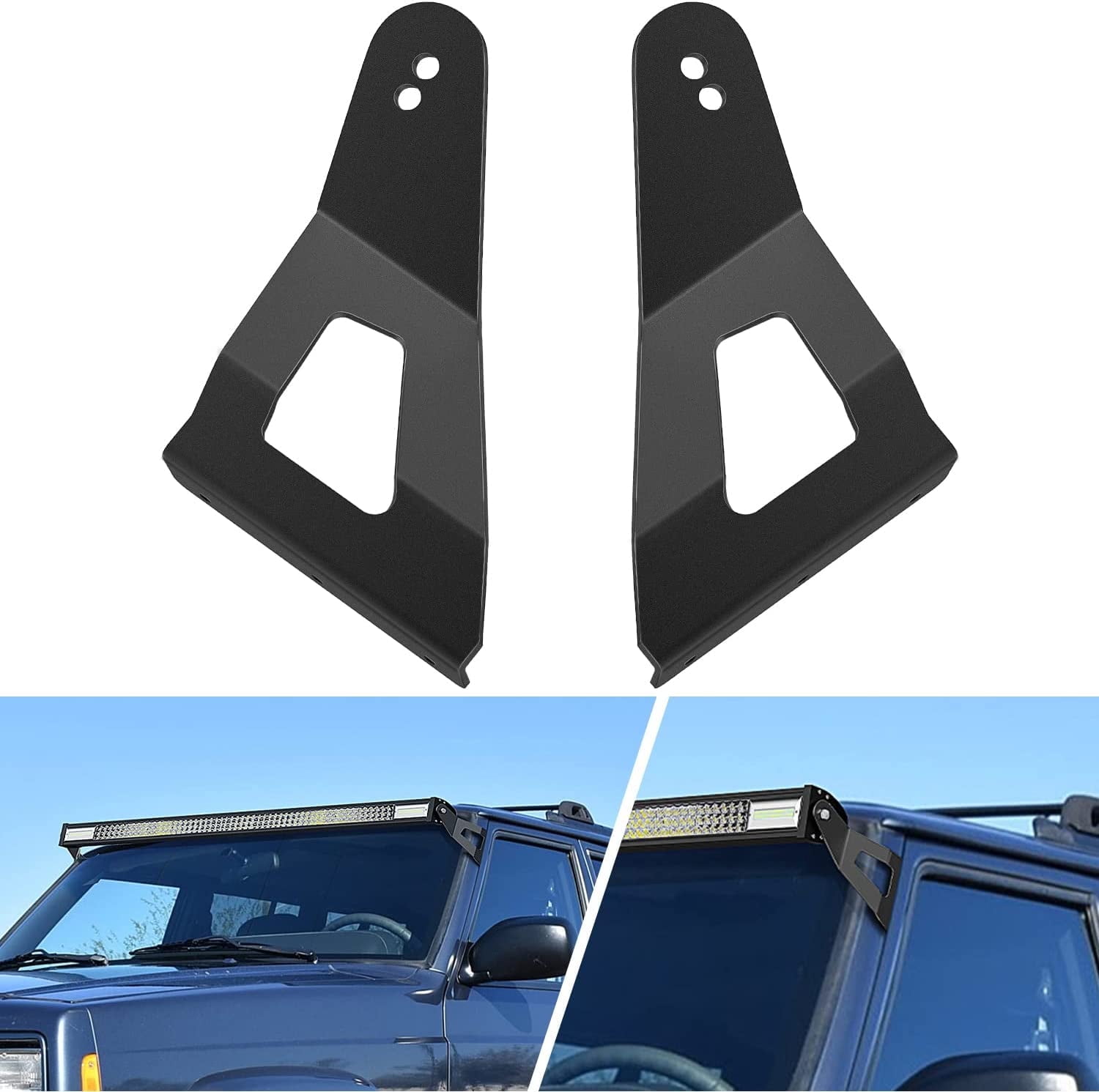 ZRoadz Jeep Wrangler 3 In. LED Light Cube Rear Tail Light Mounting Brackets Z384812 (07-18 Jeep Wrangler JK - Foto 9