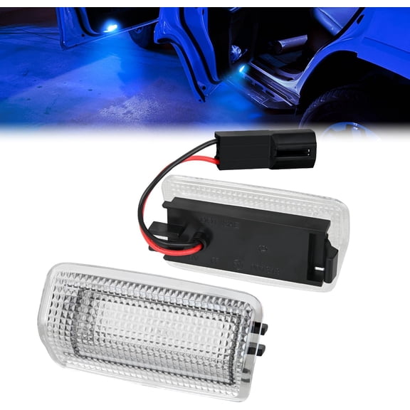 Nilight 2PCS LED Interior Door Panel Light Courtesy Warning Lights Blue Beam Plug and Play for Toyota Avalon Sienna Venza Camry Prius 4Runner Lexus IS ES GS LS RX GX LX Subaru BRZ