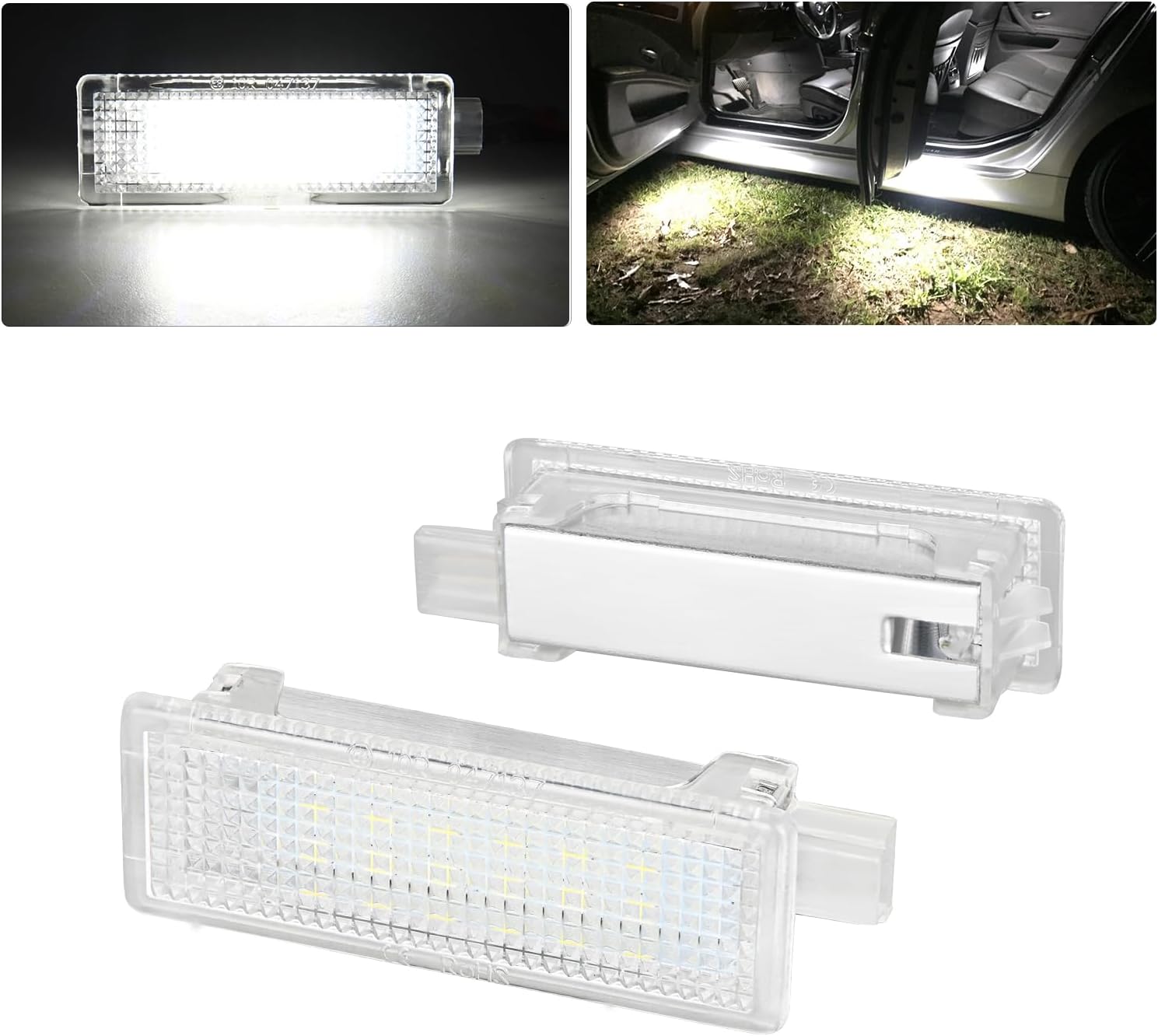 Nilight 2PCS LED Interior Door Panel Light Courtesy Warning Lights ...
