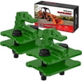 thumbnail image 1 of Nilight 2PCS Tractor Bucket Grab Hook 3/8'' Heavy Duty Drop Forged Steel Bolt On Zinc-Coated Cast Tow Max 15000 LBS Green, 1 of 9