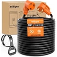 thumbnail image 1 of Nilight 30 Amp 50FT RV Extension Cord 125V Heavy Duty 10 Gauge Pure Copper STW Wire UL ETL Listed 3 Prong TT-30P TT-30R 30F/30M Weatherproof Cord Suit for RV Camper Caravan Trailer, 2 Years Warranty, 1 of 9