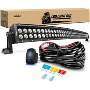 Nilight 42" 240W LED Flood Spot Work Light Bar Curved fits RV/ATV/SUV