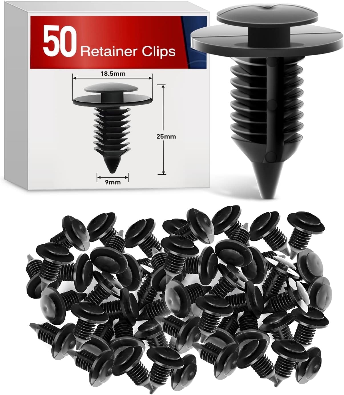 No title.様 Nilight 50PCS Interior Door Panel Clips Rivet Retainer Fender