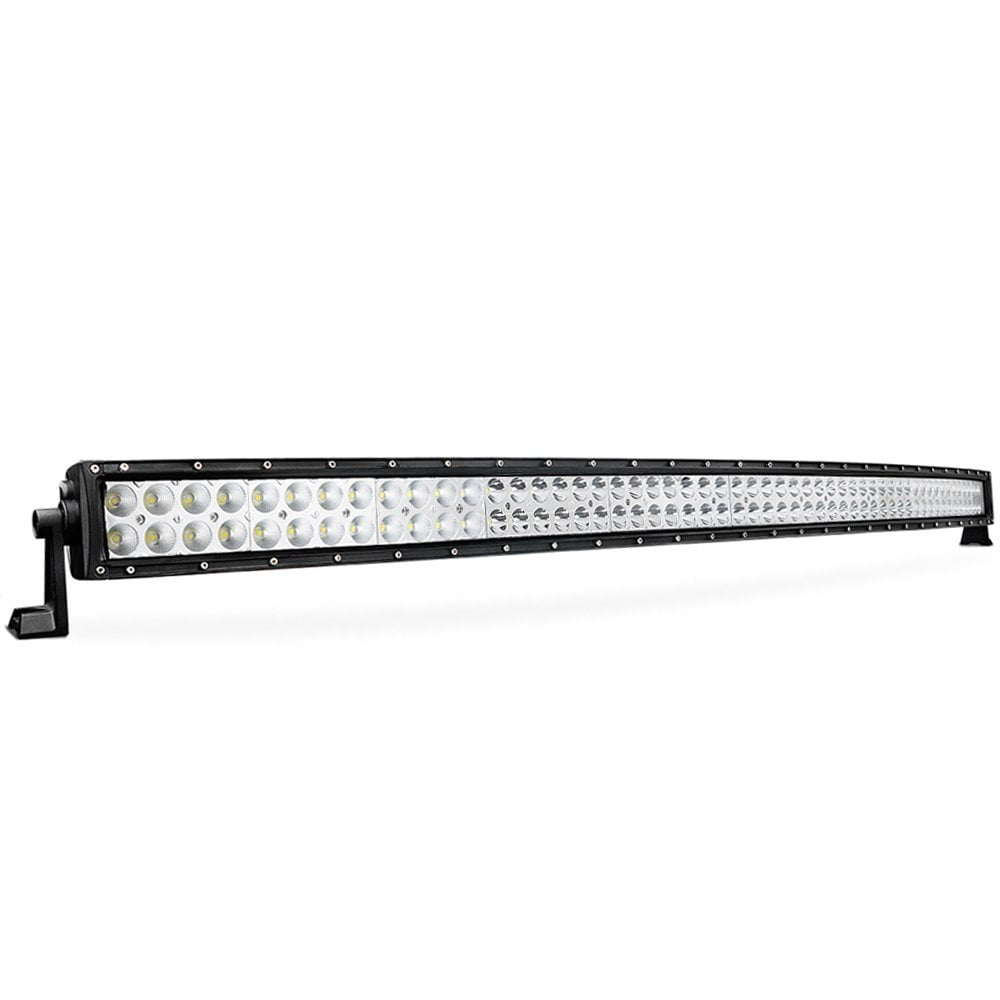 Nilight 54" 312W Curved LED Work Light Spot Flood Combo Led Light Bar Driving Light Fog Lamp OFF ROAD 4X4 Tundra Chevy,2 Years Warranty