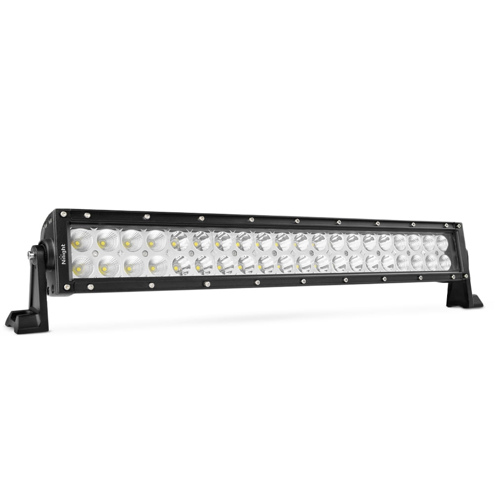 Nilight 70003C-A 22" 120W LED Flood Spot Light Bar fits SUV UTE ATV Truck Boat