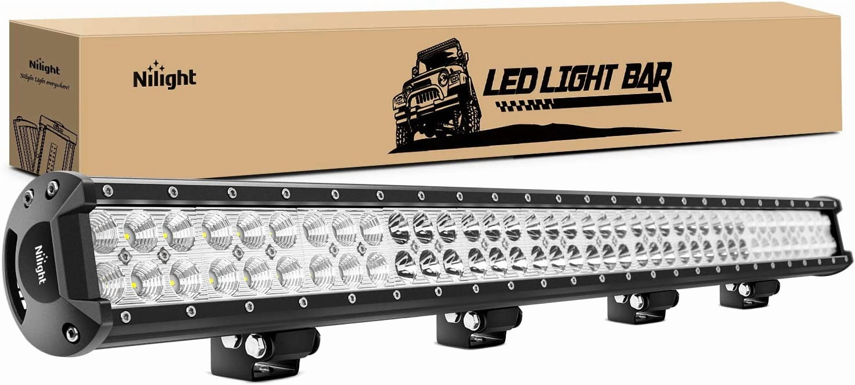 Nilight 36" 234W Led Light Bar Combo 24V 12V For Truck SUV Van Camper Wagon Car Pickup Off-road Driving Work Light