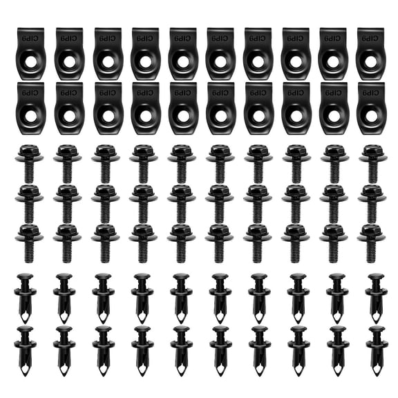 Nilight 70PCS Engine Under Cover Splash Shield Guard Body Bolts Bumper Fender Liner Push Retainer Fastener Rivet Clips for Infiniti G35 G37 FX35 FX45 EX35 Nissan 370Z 350Z