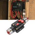thumbnail image 1 of 80A Resettable Fuse Holder Circuit Breaker, with Manual Reset Waterproof Switch for RV Car Audio Marine Boat Motor Truck Inverter Home Solar System Replace Fuse 20A-150A/12V-42V DC(80A), 1 of 7