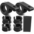 thumbnail image 1 of Nilight - 2PCS LED Light Bar Horizontal Bar Clamp Mounting Kit Fit on 0.75" 1" 1.25" Bull Bars Roof Racks Roll Cages for ATV UTV and Trucks, 2 Years Warranty, 1 of 7