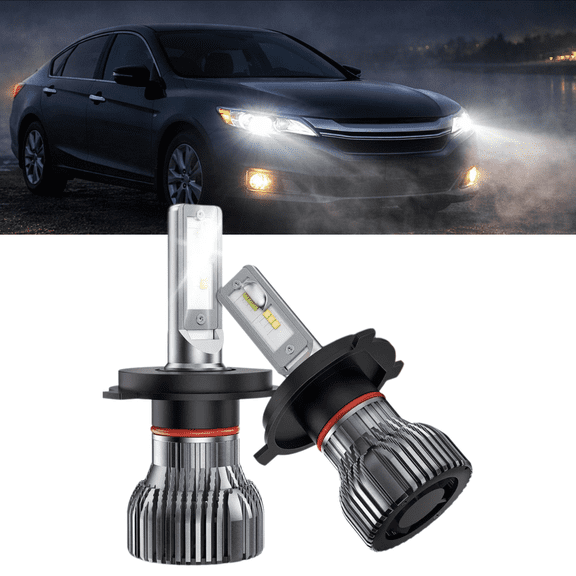 Nilight 9003/H4/HB2 LED Headlight Bulbs E20 Series 50W 10000LM 6000K IP67 | 2 BULBS