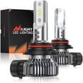 thumbnail image 1 of Nilight 9006 LED Fog Light Bulbs EF1 Series DRL 80W 4000LM 6000K | 2 BULBS, 1 of 5