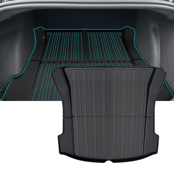Nilight All-Weather Cargo Liner for Tesla Model 3 20172023, Precision-Fit Heavy Duty Trunk Mat