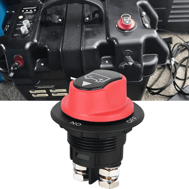 Battery Disconnect Switch Master, 12V-48V Waterproof Power Isolator On-Off Kill Switch 100AHigh Current for Car RV Marine Boat Truck ATV Vehicles