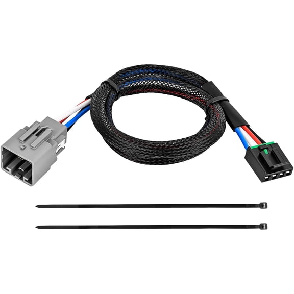Nilight Brake Controller Wiring Harness Adapter for Ford F-250 F-350 Super Duty F-450 F-550 Cab Chassis 2005 2006 2007 Factory Towing Package Required Towing Hitch Trailer RV