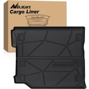 Nilight Cargo Mats for Jeep Wrangler JL Un 2018 2019 2020 2021 2022 2023 2024 2025 Not for JK or 4XE,All Weather Protection Heavy Duty Cargo Liners