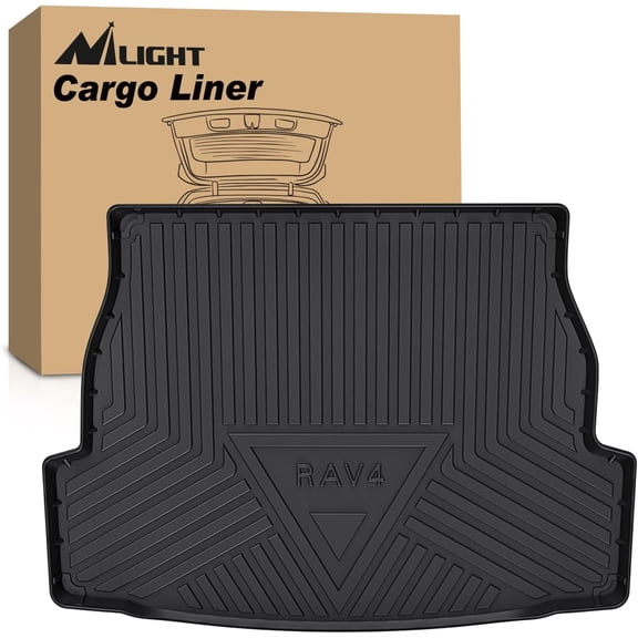 Nilight Cargo Mats for Toyota RAV4 2019 2020 2021 2022 2023 2024 2025,All Weather Protection Heavy Duty Cargo Liners