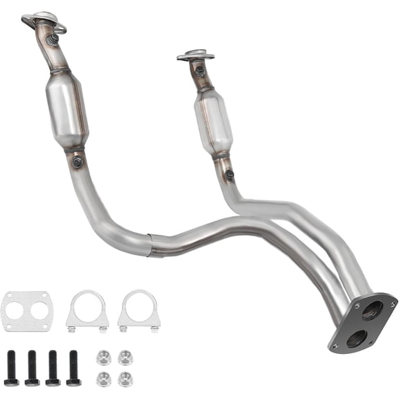 Nilight Catalytic Converter for Ford F250 F350 F450 F550 Super Duty 2005 2006 2007(EPA Standard)