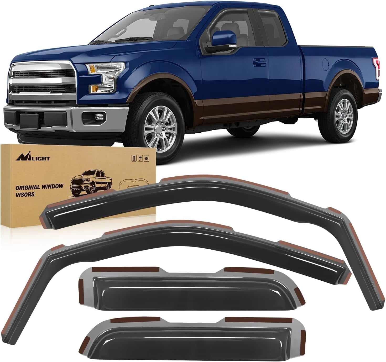 Ford F150 Rain Guards