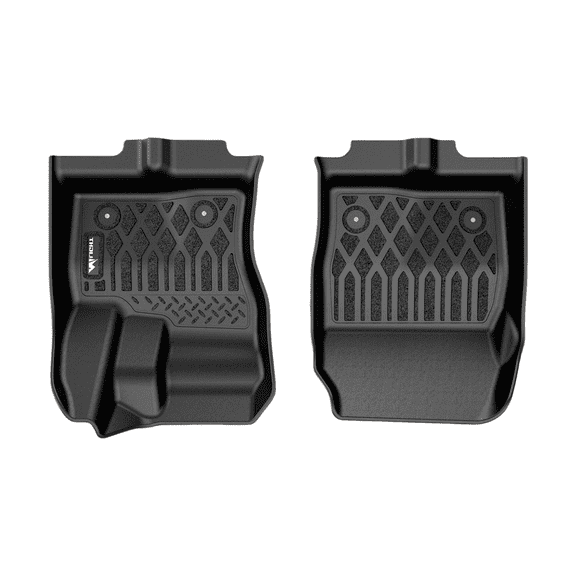 Nilight Custom Fit Heavy Duty TPE Floor Liners for Ford Transit Connect with Vinyl Flooring and Posts Only 2014-2021 All Weather Floor Mats