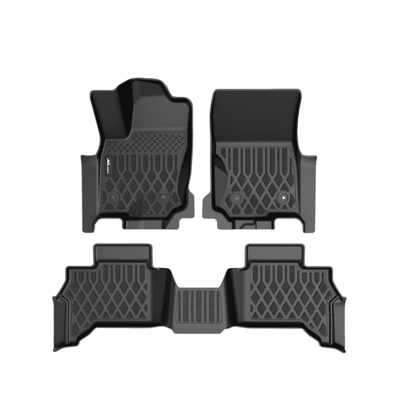 Nilight Custom Fit TPE Floor Mats for Toyota 4Runner 5-Seat Models 20252026, All-Weather Heavy Duty Interior Floor Liners (Excludes Hybrid)