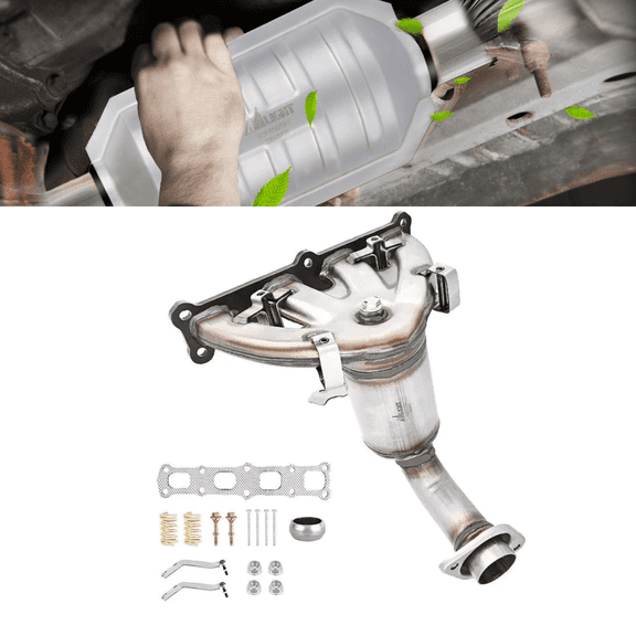 Nilight Direct-Fit Catalytic Converter for 2007-2017 Jeep Patriot, 2007-2008 Dodge Caliber, 2007-2017 Jeep Compass, Custom Fit EPA Compliant Cat