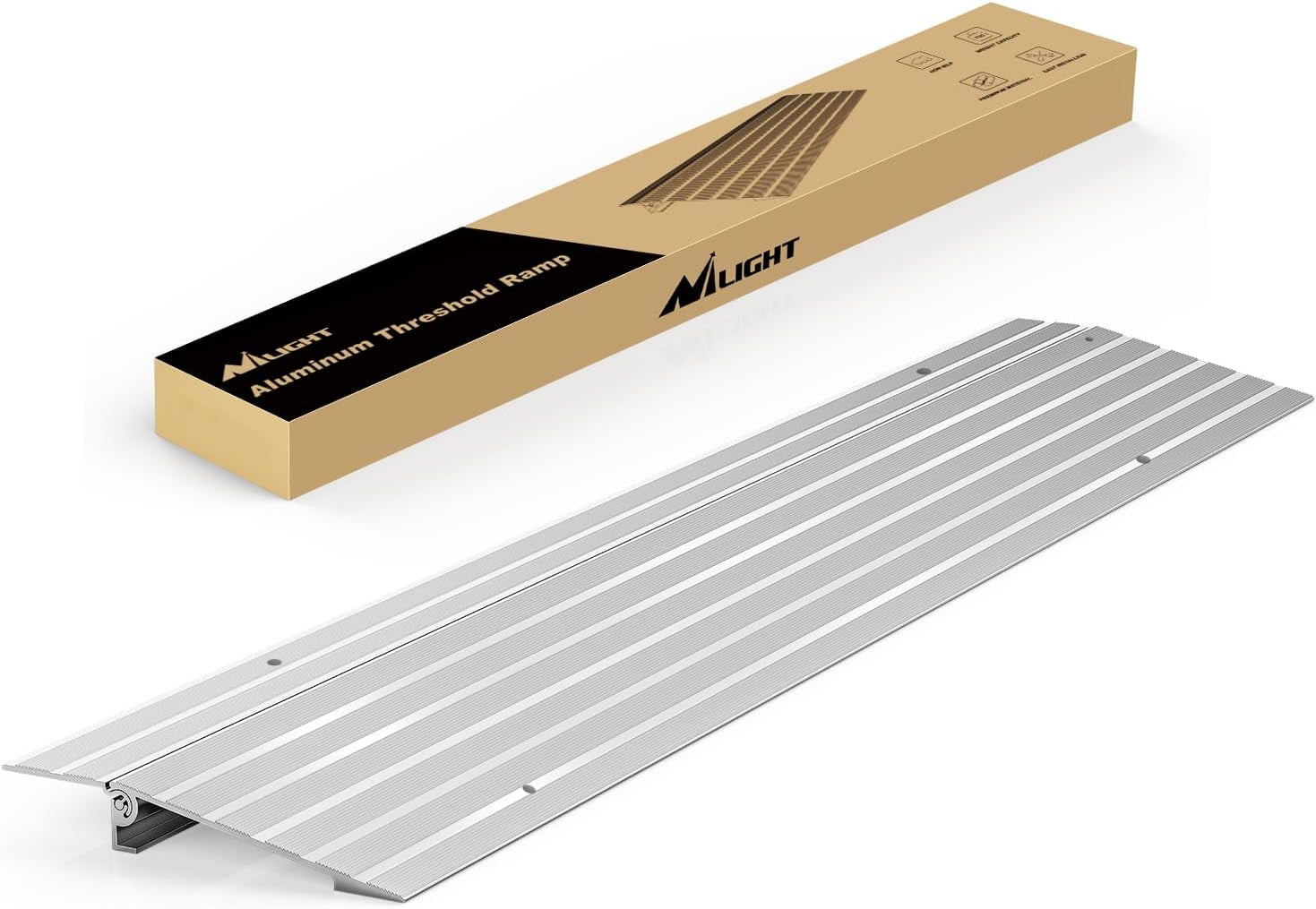 Transition Rug Ramp Nilight Door Threshold Ramp, 1