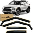 Nilight Durable in Channel Rain Guards for Chevy Trailblazer 2021 2022