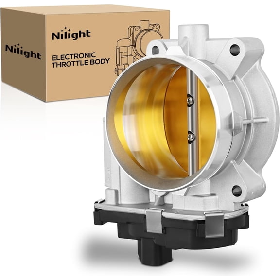 Nilight Electronic Throttle Body fits for Chevrolet GMC Cadillac Vehicles - Chevy Colorado Express Silverado Suburban Tahoe for GMC Canyon Envoy Savana Sierra Yukon for Escalade H2 H3T 12601387