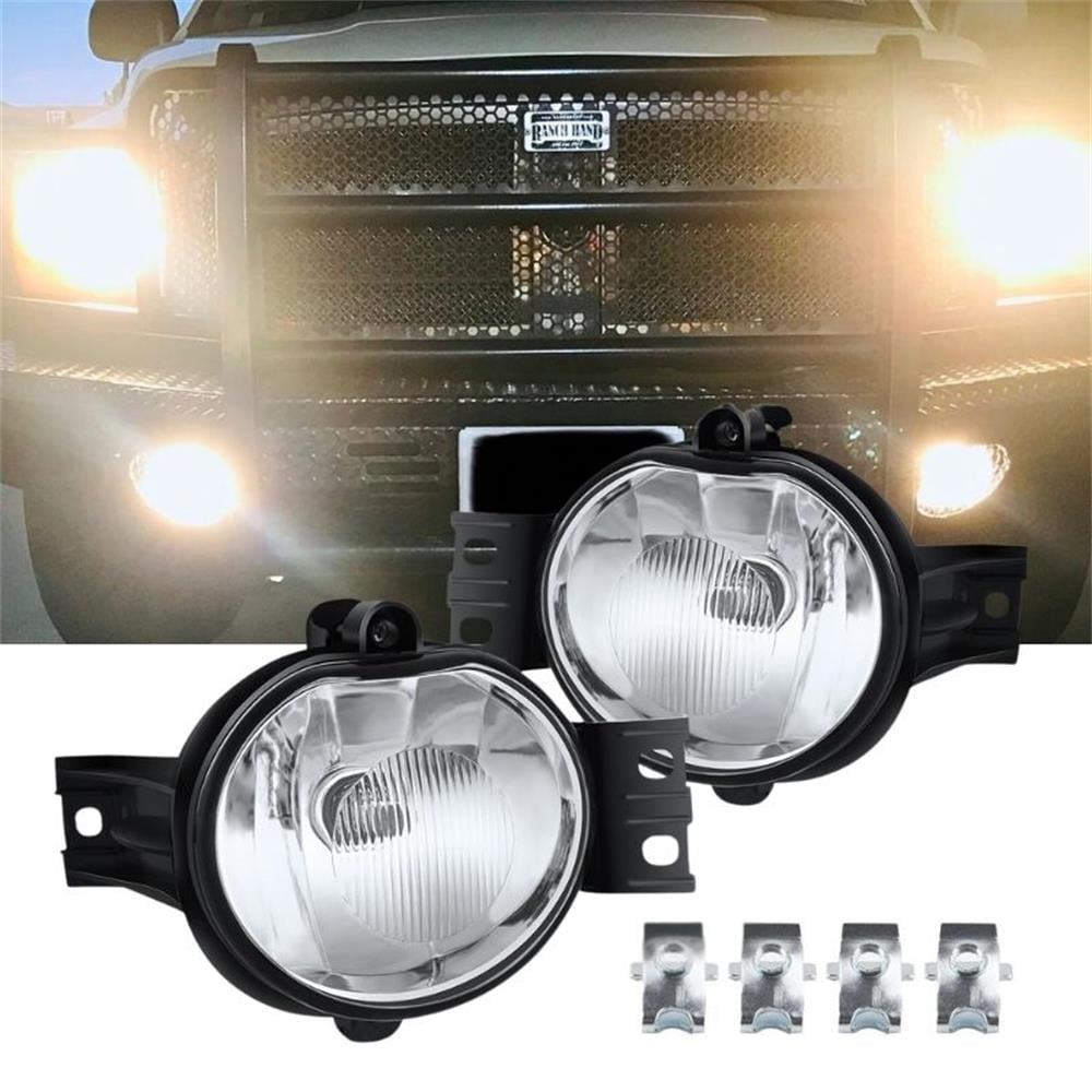 Fog Light Set Of 2 For 2002-2008 Dodge Ram 1500 2003-2009 Ram 2500 3500 Front - Foto 6