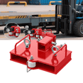 thumbnail image 1 of Nilight Forklift Trailer Hitch Attachment Clamp On Dual Pallet Fork Tow Hitch Adapter Fits 2" Receiver, 6500 lbs Capacity Heavy Duty Forklift Towing Adapter Red, 1 of 9