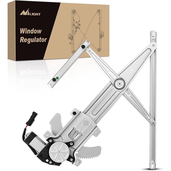 Nilight Front Driver Window Regulator with Motor, Compatible with Chevy Colorado/GMC Canyon 2004 2005 2006 2007 2008 2009 2010 2011 2012, Power Window Lift Motor Assembly, OE Replacement