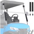thumbnail image 1 of Nilight Golf Cart Windshield for Front Window Foldable Windproof UV Protection Compatible with Club Car Precedent Gas or Electric 2004-Up, Scratch and Impact Resistant, 1 of 7