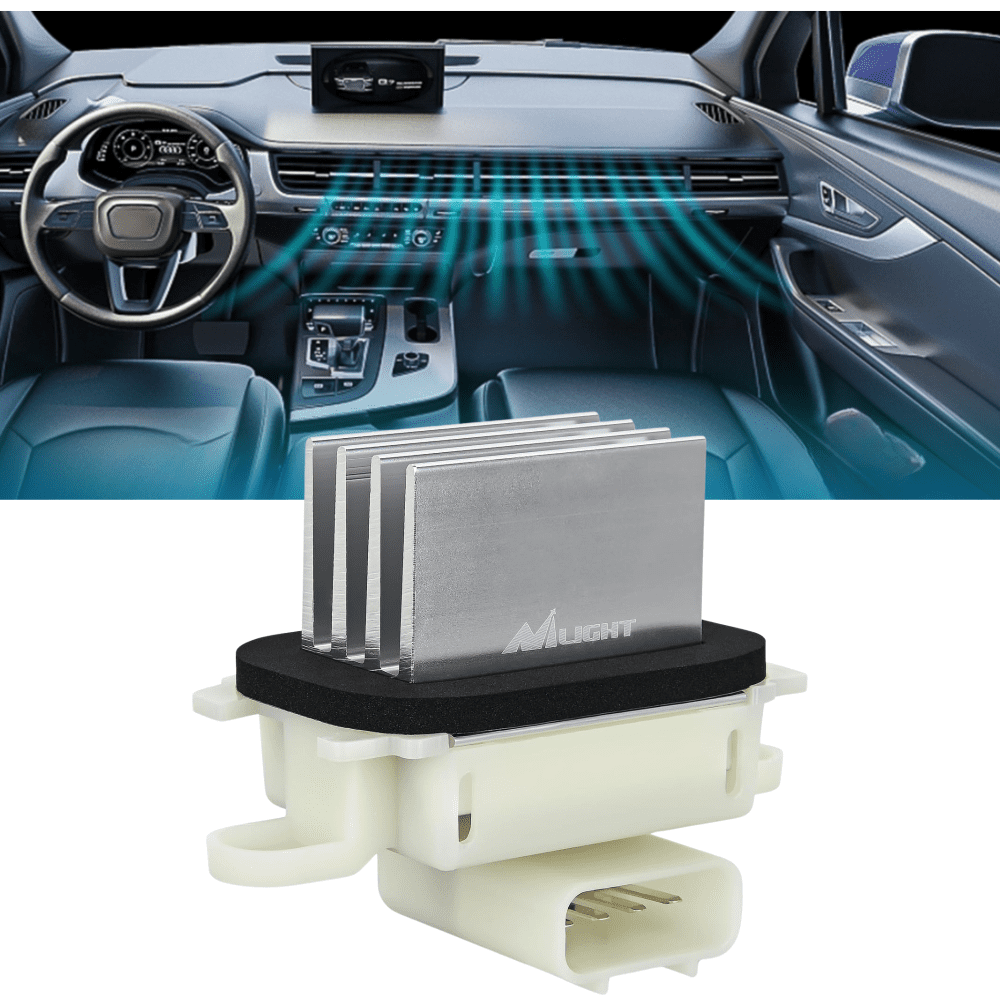 Nilight HVAC Motor Resistor for Ford F150 2009-2014, Ford Expedition, Lincoln Navigator 2009-2017, Part BL3Z-19E624-A