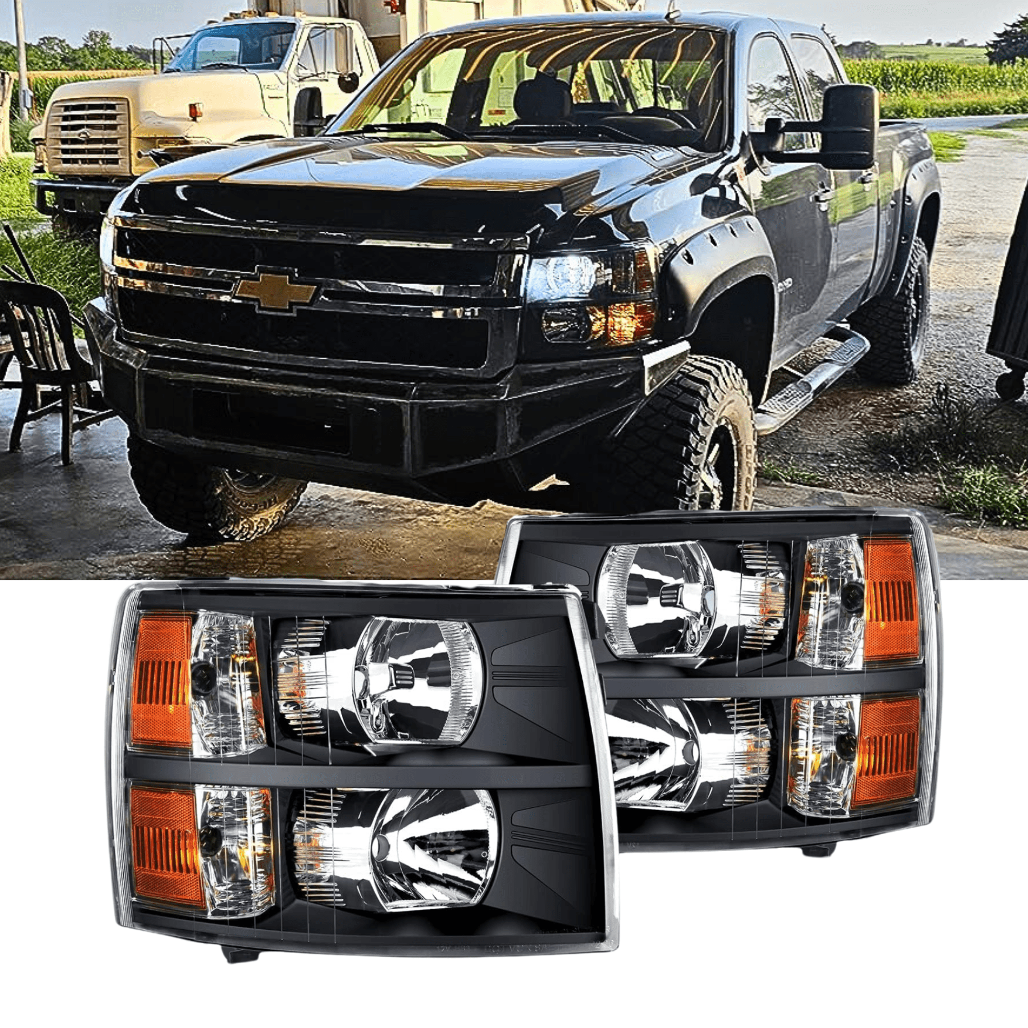 2014 Silverado Headlight Bulbnull