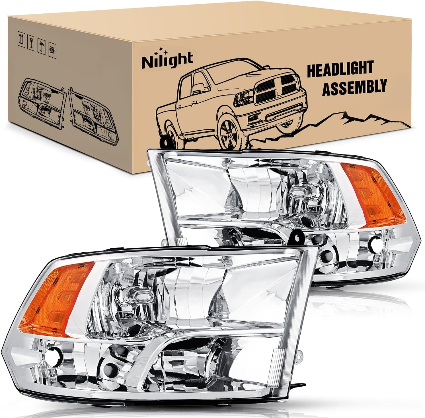 Dodge Ram 1500 Headlight