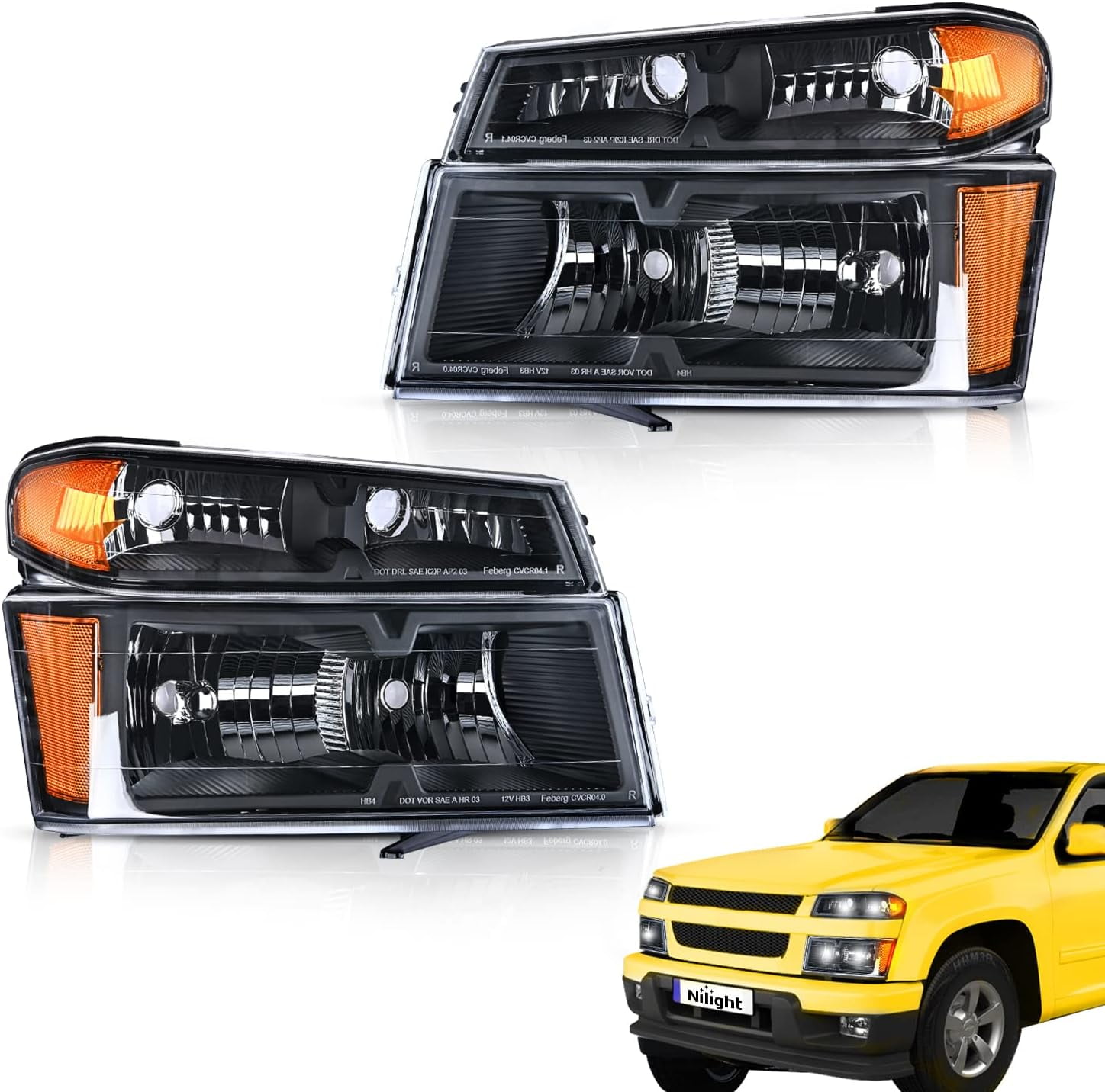 2005 Chevy Colorado Headlightsnull
