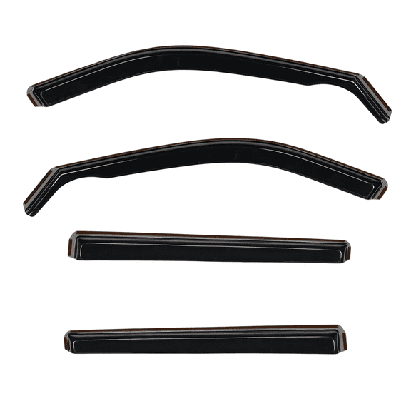 Nilight In-Channel Vent Window Visors for 2017-2024 Jeep Compass, 4PCS Original Window Deflectors & Rain Guards