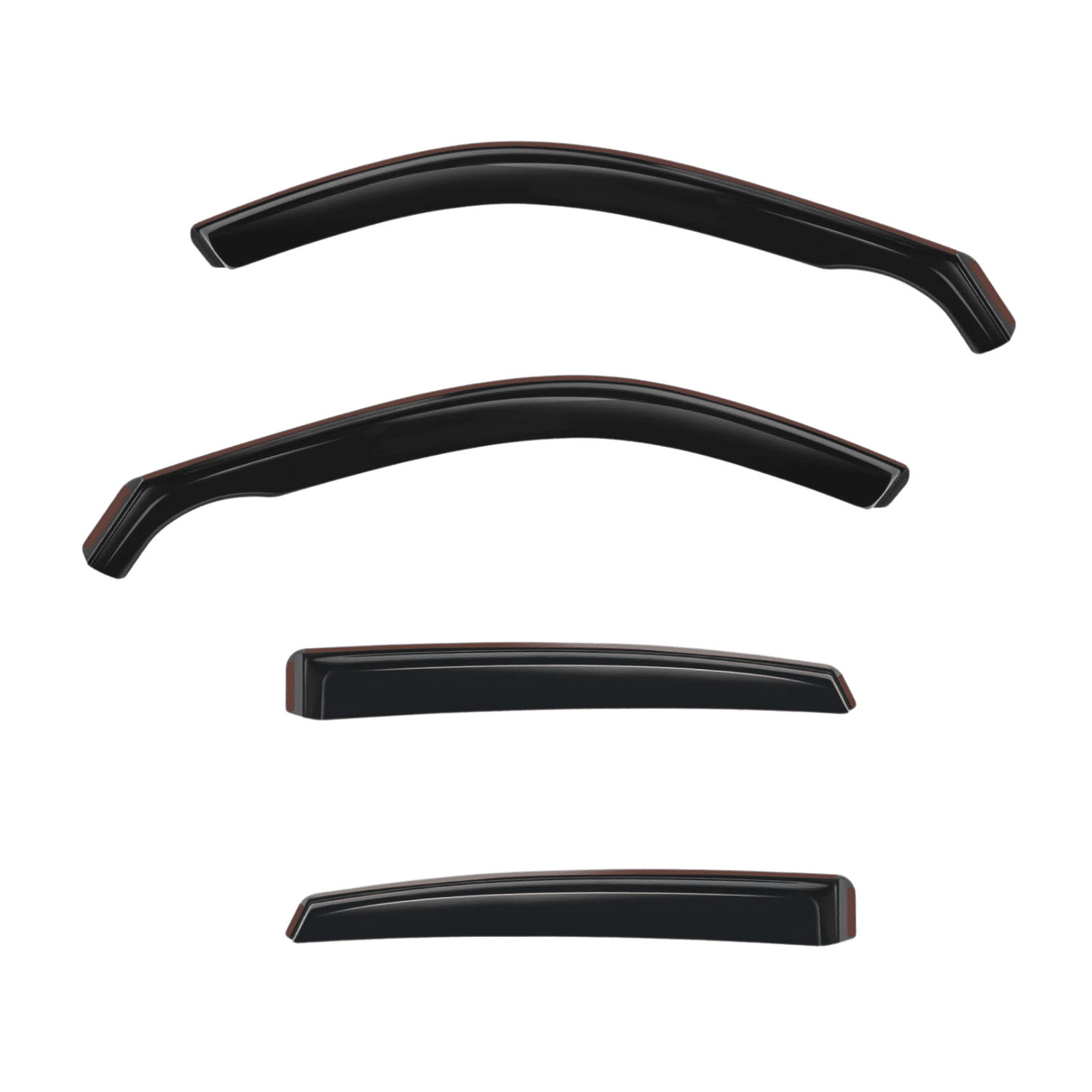Nilight In-Channel Window Deflectors for 2022-2024 Honda Civic Hatchback (LX, Sport, Touring, EX-L) - 4-Piece Rain Guards, Vent Visors