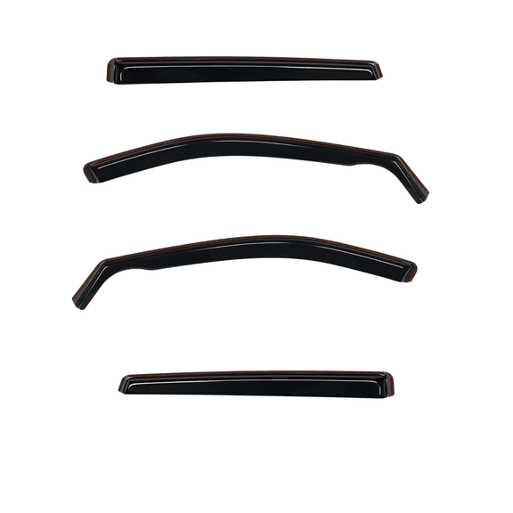 Nilight In-Channel Window Deflectors for Nissan Rogue S SV SL (Excluding Sport) 2014-2020, 4-Piece Rain Guards & Vent Visors Set