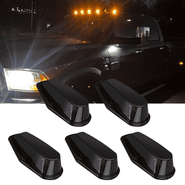Nilight Cab Roof Marker Light 5 PCS 16 LED Smoked
