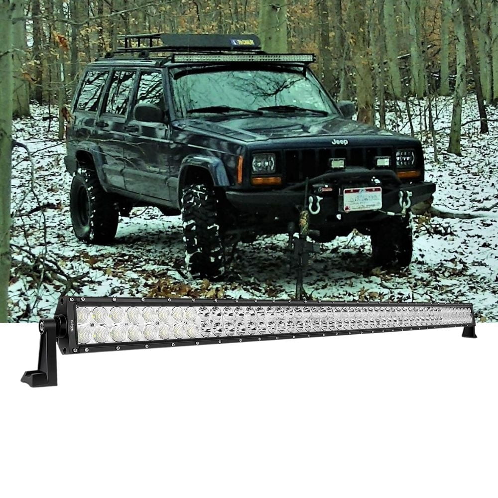 Nilight Led Light Bar 52" 300W Spot Flood Combo Led Driving Lamp Off-Road Lights Work Light for Trucks Boat Jeep Lamp