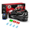 Nilight Led Light Bar Wiring Harness Kit 12AWG Heavy Duty 12V 5Pin