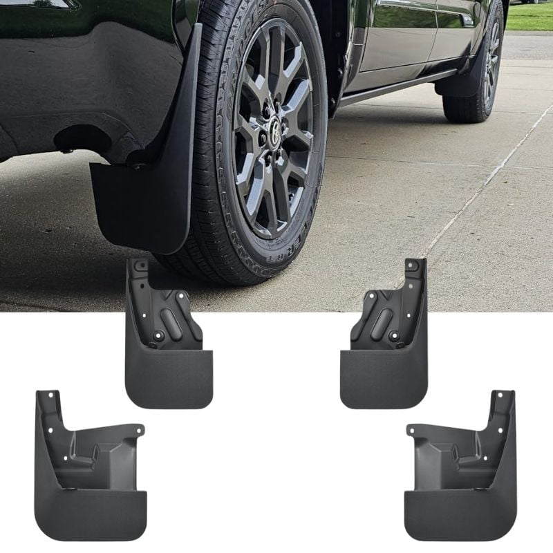 Nilight Toyota Tundra Mud Flaps 2022-2025 All Weather Splash Guards 4-Piece Set