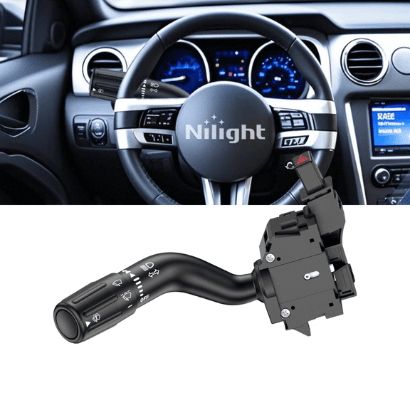 Nilight Multifunction Turn Signal & Wiper Lever Switch for 2008-2011 Ford Focus Steering Column Replacement