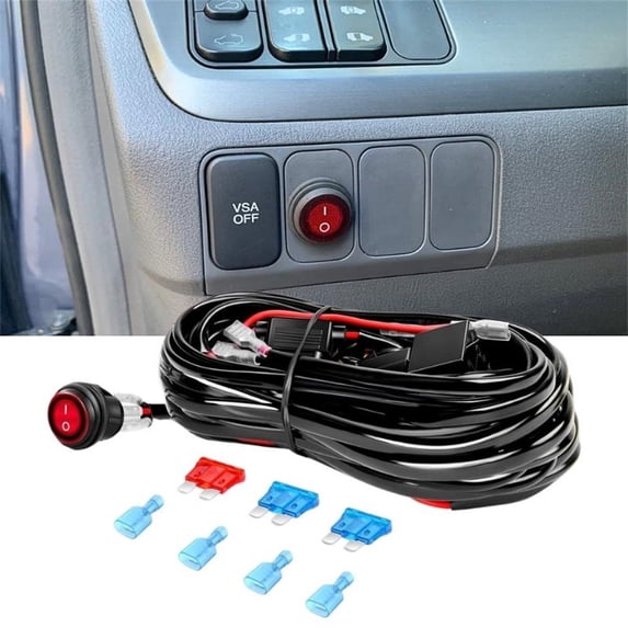 Nilight Water Resistant Wiring Harness Kit for Off Road Lights 12V 16 ...