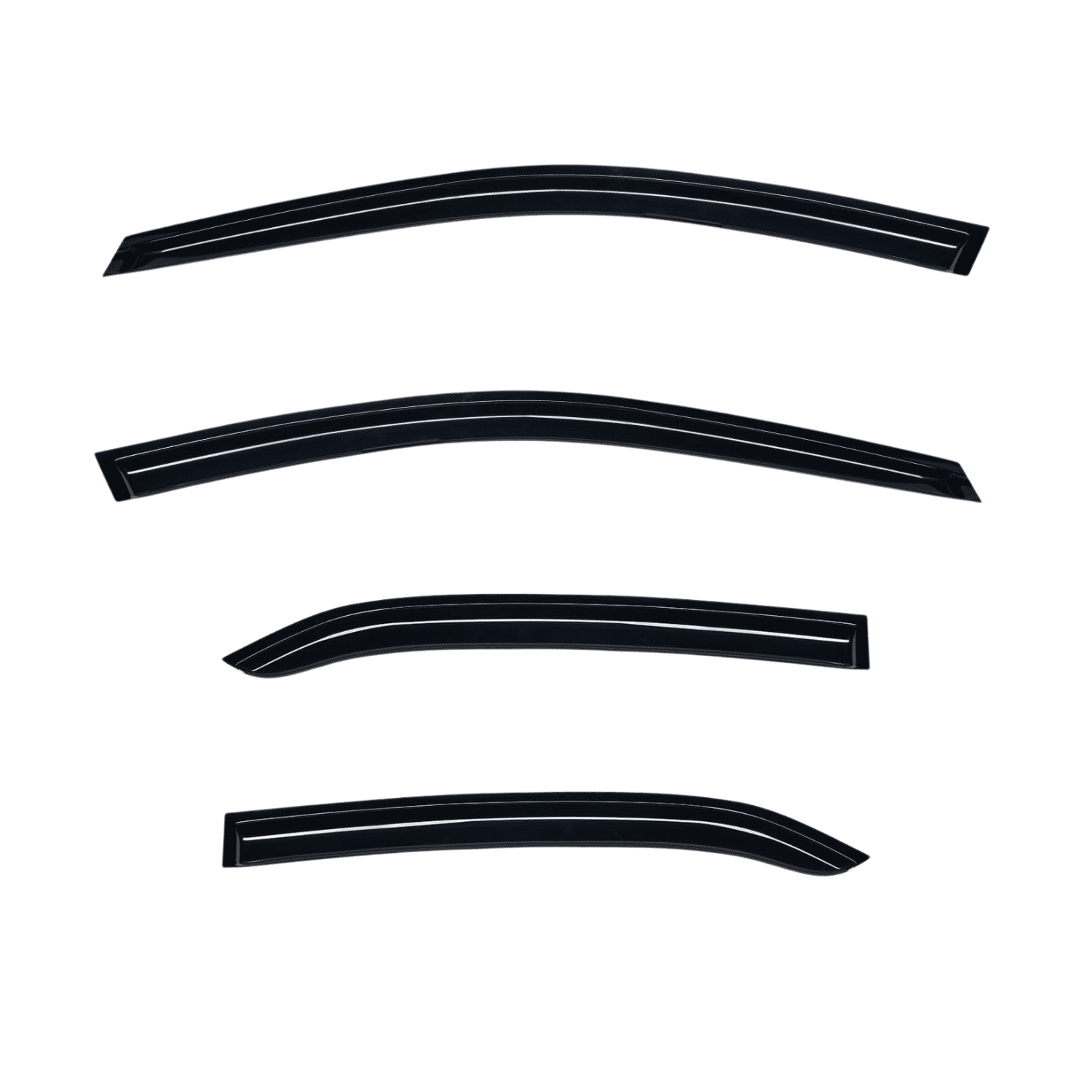 Nilight Out-Channel Window Rain Guards for Toyota Camry 2018-2024, 4PCS Vent Visors Wind Deflectors