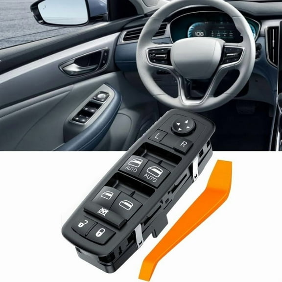 Power Master Window Switch Compatible with 2008-2012 Jeep Liberty 2008-2012 Dodge Nitro 2009 2010 Dodge Journey Window Control Switch