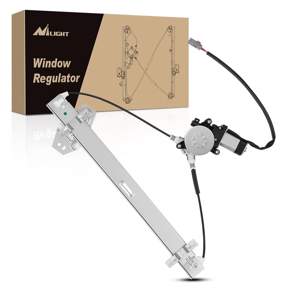 Nilight Power Window Regulator and Motor Assembly Rear Passenger Side, OE Replacement for Honda Pilot 2003 2004 2005 2006 2007 2008