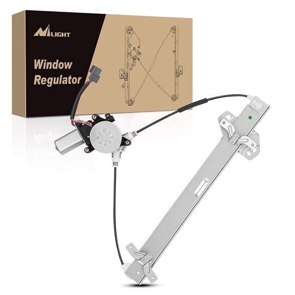 Nilight Power Window Regulator with Motor Assembly Replacement for Honda Accord 2003 2004 2005 2006 2007, Front Driver Side